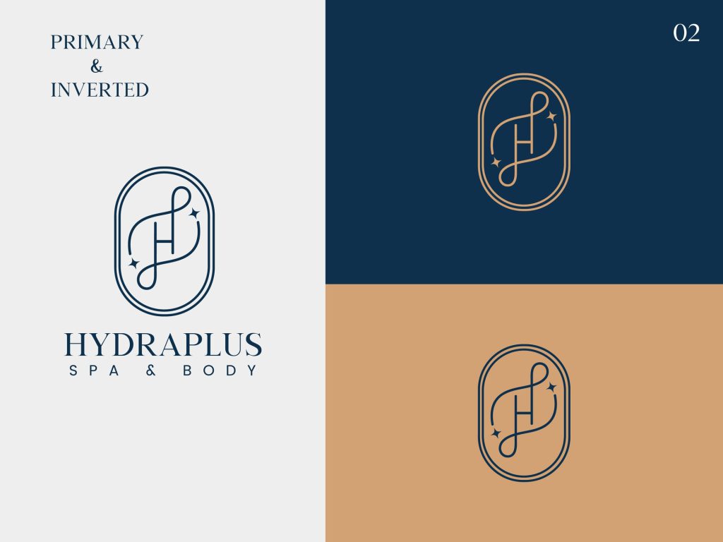 Hydraplus Luxury Logo Design and Branding