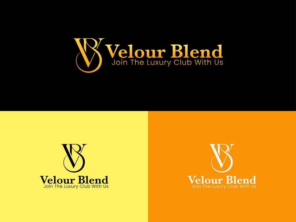 Velour Blend Luxury Logo Design and Branding