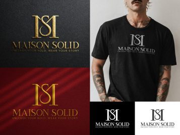 Maison Solid Clothing Logo Design and Branding