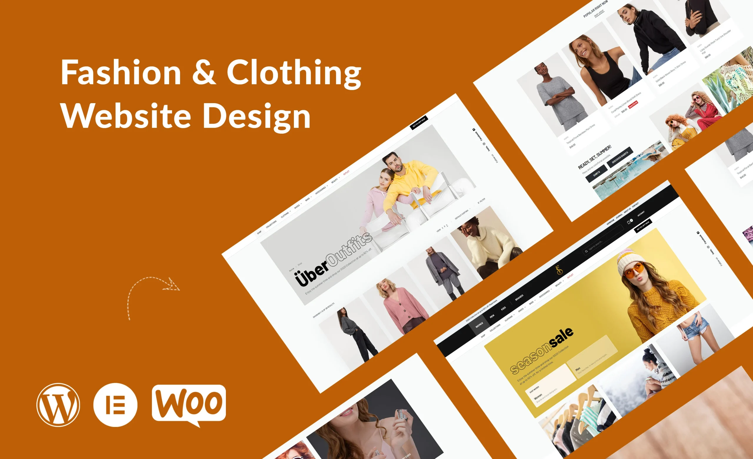 Fashion & Clothing Website Design