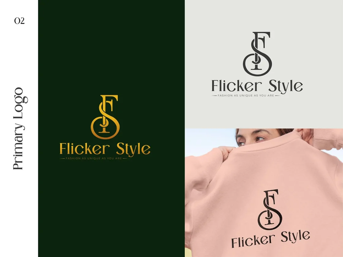 Flicker Style Fashion Logo Design & Branding