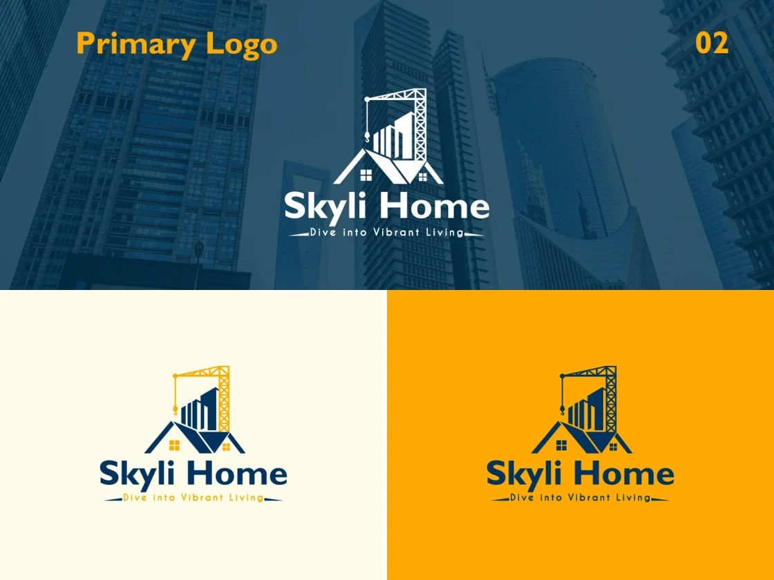 Skyli Home Real Estate Logo Design & Branding